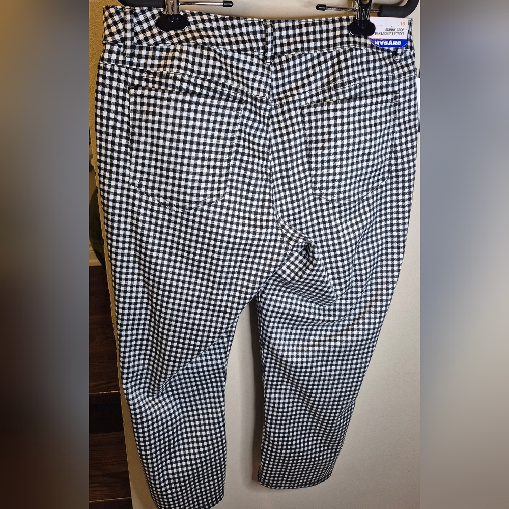 Nygard Black and White Plaid Pants - Picture 10 of 16
